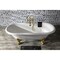 Aqua Eden Clawfoot Bathtubs, 72 L, 31.88 W, White/Polished Brass, Cast Iron VCT7DE7232NL2 - alternate 2